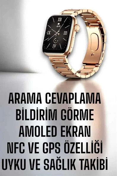 Akıllı Saat Adımsayar, Nabız Takibi ve GPS Destekli Kadınlara Özel ürün görseli 1