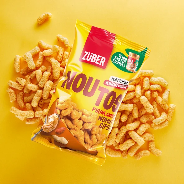 Fırın Nohut Cipsi 55 Gr Fıstık - Resim 3
