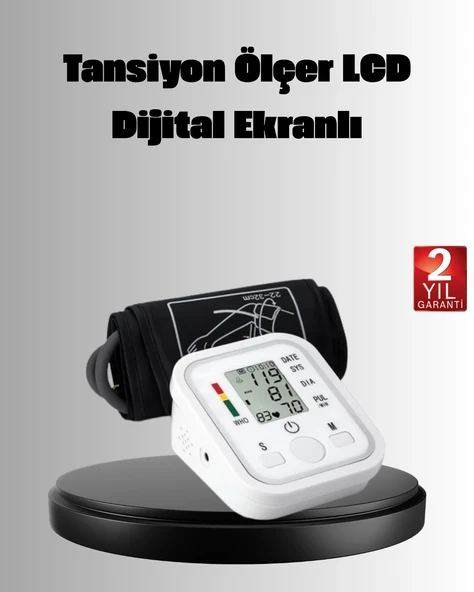 Üst Koldan Ölçüm Dijital Tansiyon Aleti – IHB Aritmi Uyarılı ve Çift Hafızalı ürün görseli 1