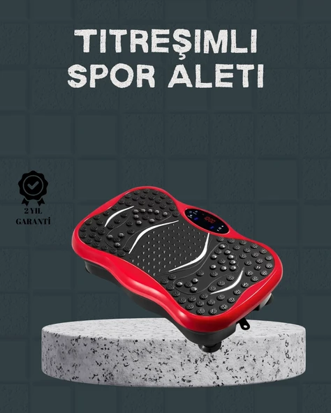 Titreşimli Egzersiz Platformu Evde Spor ve Kas Aktivasyonu ürün görseli 1