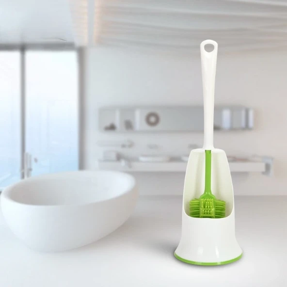 Ergonomik Silikon Tuvalet Fırçası - Resim 4