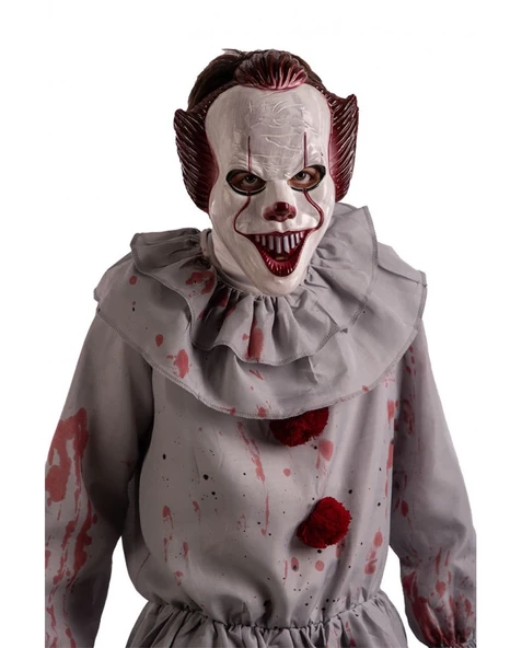 Plastik Joker Maskesi Killer Palyaço Maskesi ürün görseli 1