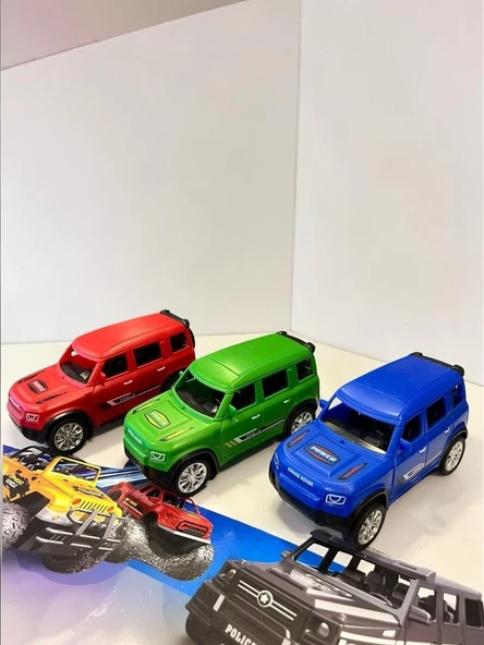 SH40932 SÜRTMELİ ARABA JİP PLASTİK-ZRV ürün görseli 1