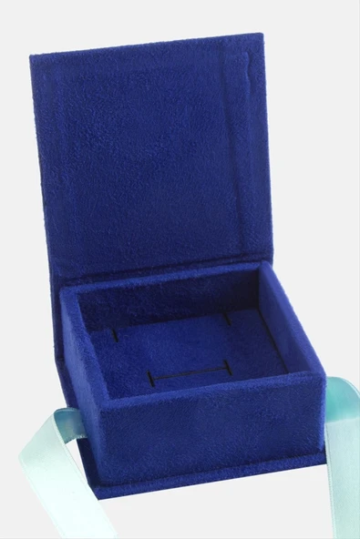 Süet Lüx Set Kolye Kutusu ürün görseli 1