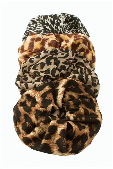 Leopar Desenli Simit Toka 13 cm ürün görseli 1
