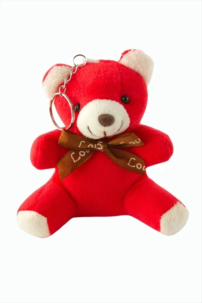 Ayıcık Peluş Çanta Anahtarlık 12 cm ürün görseli 1
