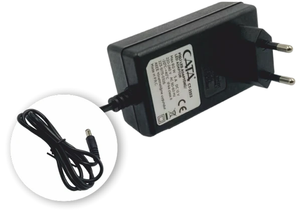 Eco Lounge CATA CT 2553 Fişli Adaptör 5A 60W 220V ürün görseli 1