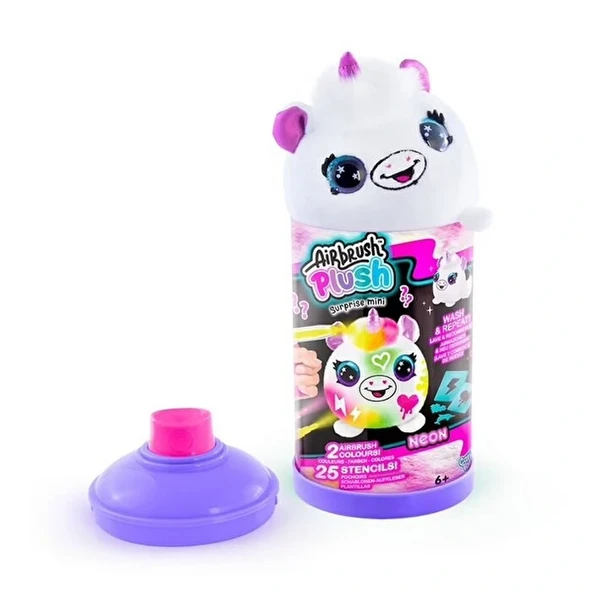 Airbrush Plush Sürpriz Mi̇ni̇ Neon Peluş ürün görseli 1