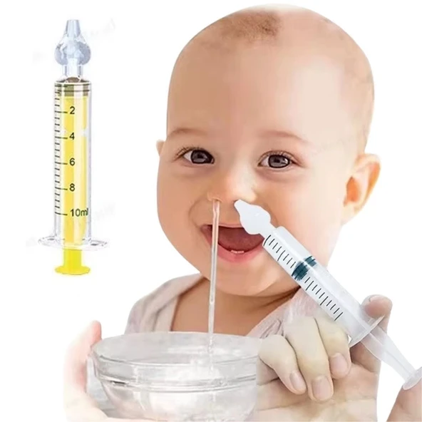 Yeniden Kullanılabilir, Manuel Burun Temizleyici 10ml Kapasiteli Burun Açıcı Şırınga ürün görseli 1