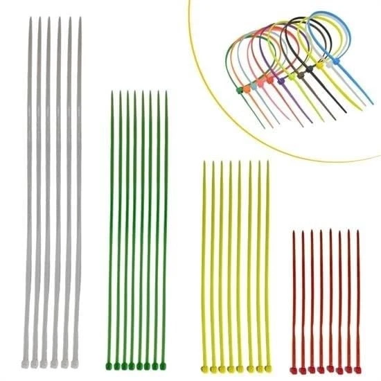 30 Parça Plastik Kablo Kelepçe Seti Kablo Düzenleyici Bağlama Bantları ürün görseli 1