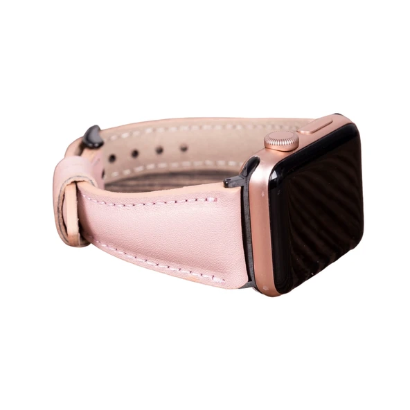 Apple Watch Uyumlu Deri Kordon 42-44-45mm Slim NU2 ürün görseli 1