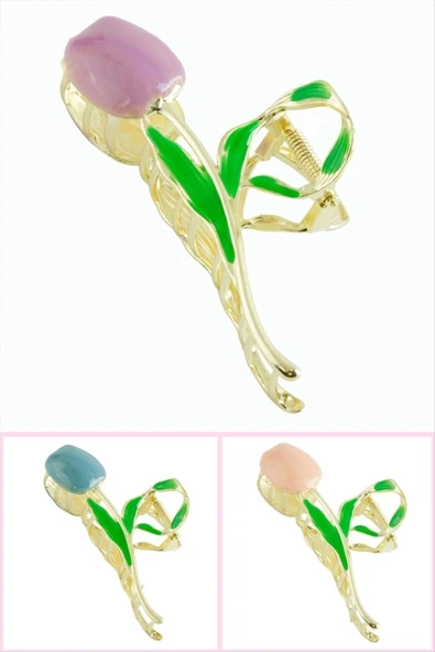 Lale Metal Mandal Toka 11 cm ürün görseli 1