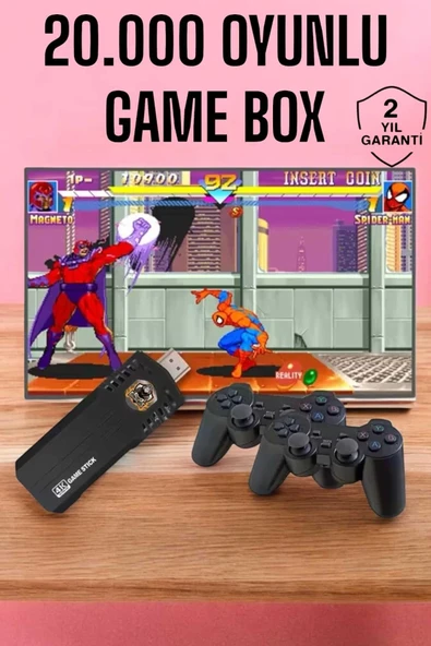 Game Box 20.000 Oyunlu 8K Ultra Oyun Konsolu ürün görseli 1