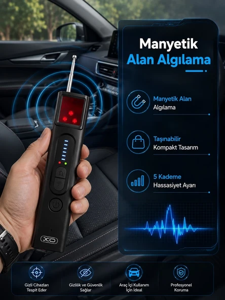 Taşınabilir Gizlilik ve Güvenlik Kontrol Dedektörü ürün görseli 1