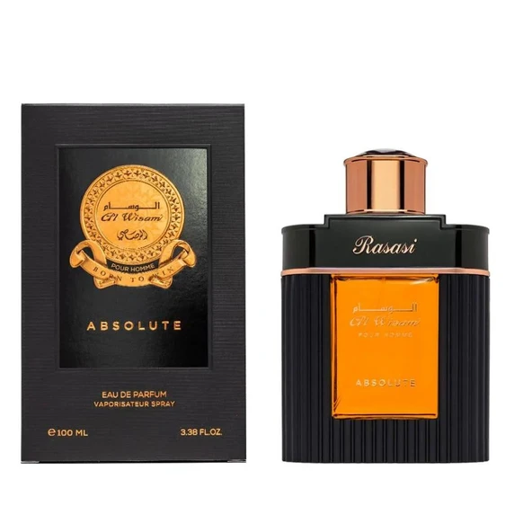 Rasasi Al Wisam Absolute Pour Homme EDP 100 ML Erkek Parfüm ürün görseli 1