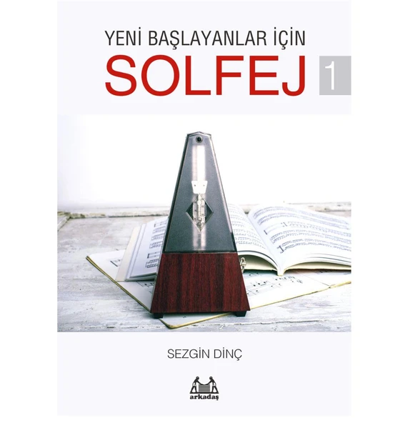 Yeni Başlayanlar İçin Solfej 1 Cemalettin Kalender ürün görseli 1