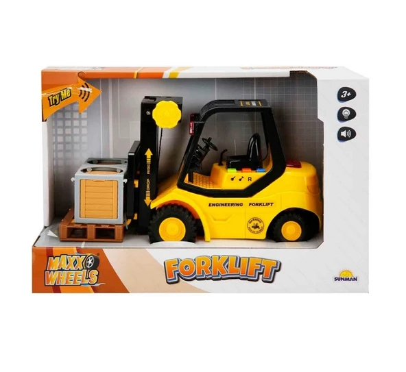 24 cm Sesli Işıklı Forktlif 1513 - Resim 3