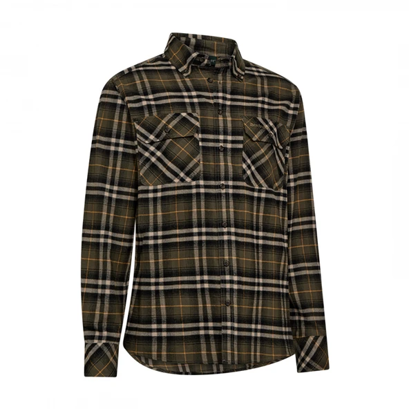 DEERHUNTER Carson Yeşil Kareli Gömlek 43/44 - Resim 2