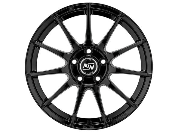 MSW-85 CANT 4X100 17X7 ET37 63.4 GLOSS BLACK JANT DESIGNED BY O.Z. ürün görseli 1
