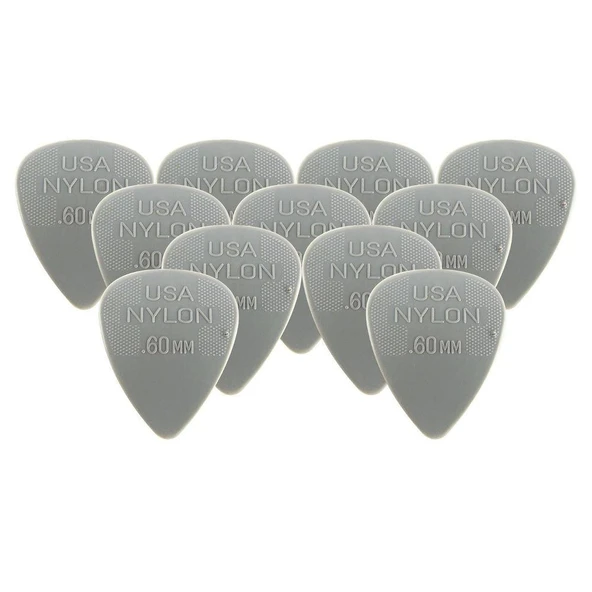 Jim Dunlop 44P.60 Nylon Standard Light 12li Pena Seti (0.60 mm) ürün görseli 1