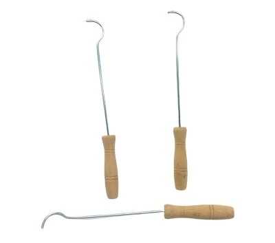 Metal Soba Kapak Açacağı - Ahşap Saplı - Güvenli Kullanım ürün görseli 1