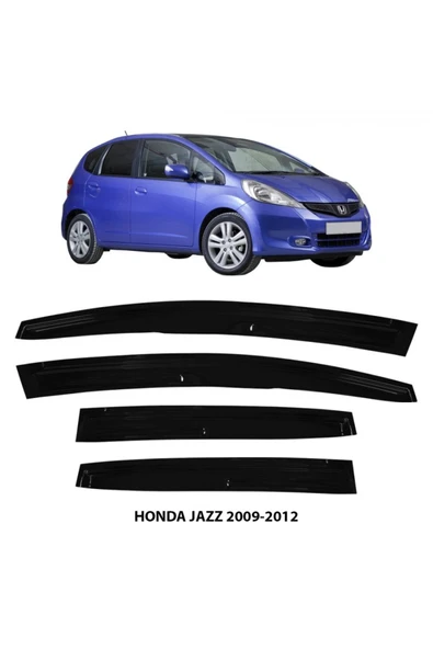 Cam Rüzgarlığı Mugen Tip Honda Jazz 2009-2011 4Lü ürün görseli 1