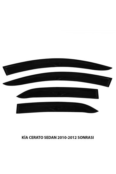 Cam Rüzgarlığı İthal Mugen Kia Cerato 2010-2012 Uyumlu 4Lü ürün görseli 1