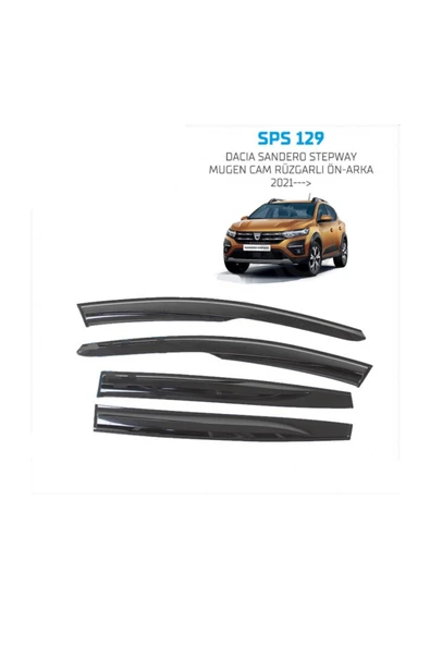 Cam Rüzgarlığı Mugen Tip Sandero Stepway Mugen 2021 Sonrası 4Lü ürün görseli 1