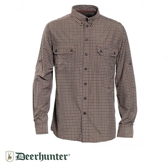 T. DEERHUNTER Tucker 399 Bamboo Uzun Kol Gömlek 45/46 ürün görseli 1