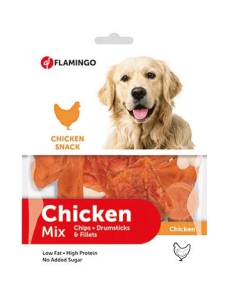 Flamingo Chicken Mix Tavuklu Karışık Köpek Ödülü 170 gr ürün görseli 1