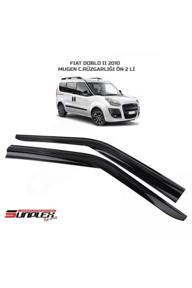 Cam Rüzgarlığı Sunplex Mugen Fiat Doblo2 2010-> 2Li Sps05-1 ürün görseli 1