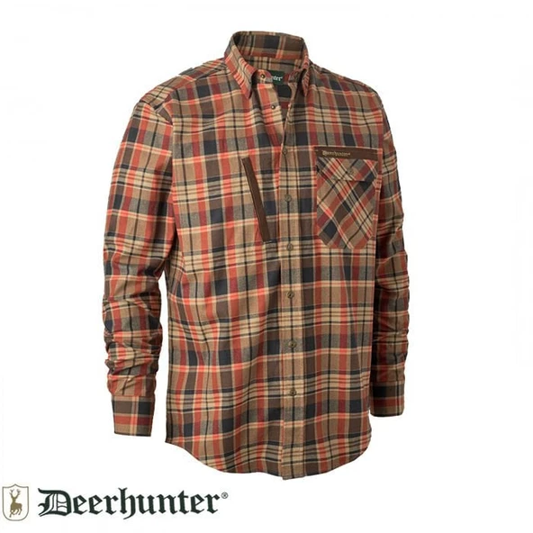 DEERHUNTER Hektor Turuncu Kareli Gömlek 41/42 ürün görseli 1