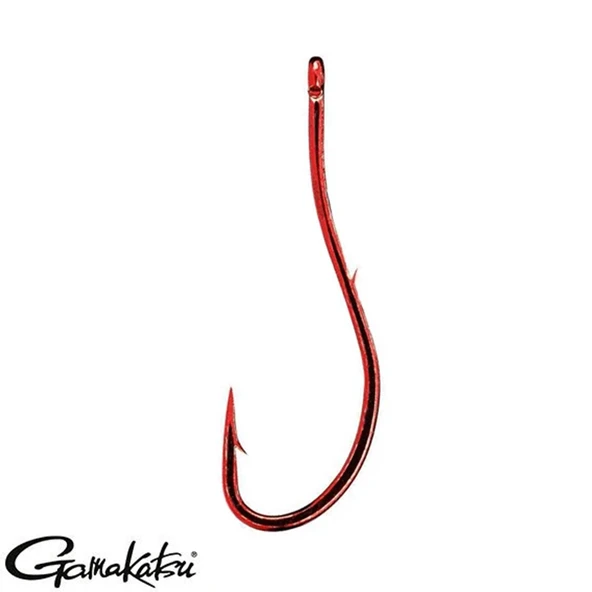 GAMAKATSU LS-3113R #6 Kırmızı Olta İğnesi 1/25 ürün görseli 1