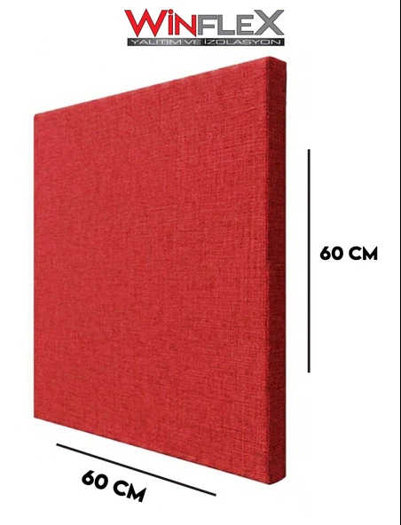 AKUSTİK KUMAŞ KAPLI PANEL (60x60CM) - Resim 4