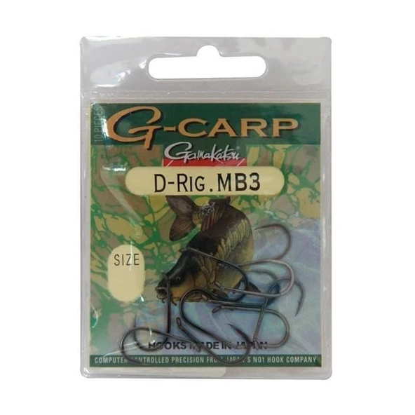 T.GAMAKATSU G-Carp D-Rig MB3 1 Olta İğnesi - Resim 3