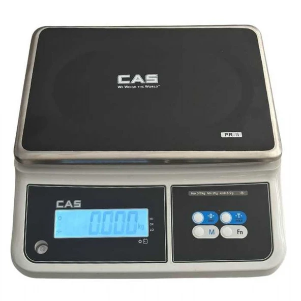 Cas PRII D 30 kg. Boyunsuz Onaylı Tartım Terazisi ürün görseli 1