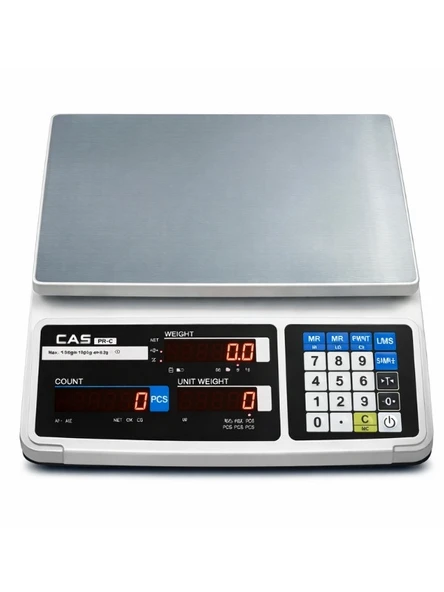 Cas PR-C Sayım Terazisi 6 Kg  0,2 Gr ürün görseli 1