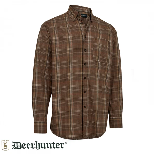DEERHUNTER Ashton 38749 Yeşil Kareli Gömlek 43/44 ürün görseli 1