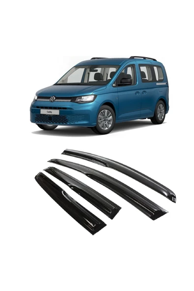 Cam Rüzgarlığı İthal Mugen Vw Caddy Connect 2021 Sonrası 4Lü ürün görseli 1