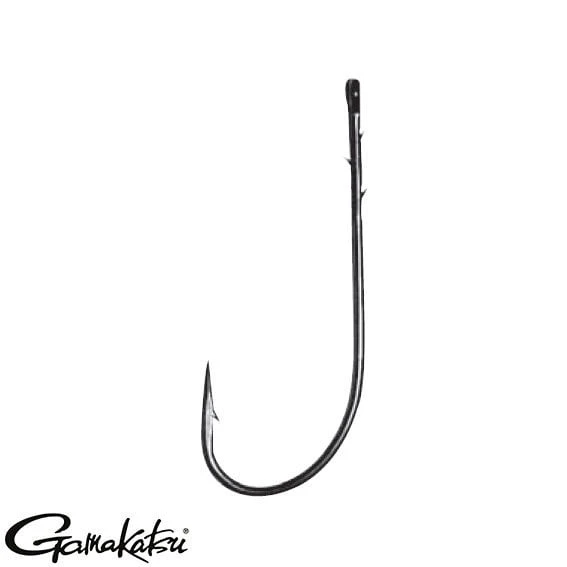 GAMAKATSU Worm 31 Siyah No:1 Olta İğnesi 1/6 ürün görseli 1