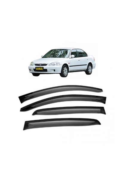 Cam Rüzgarlığı Mugen Tip Honda Civic 1996-2014 Lü uyumlu ürün görseli 1