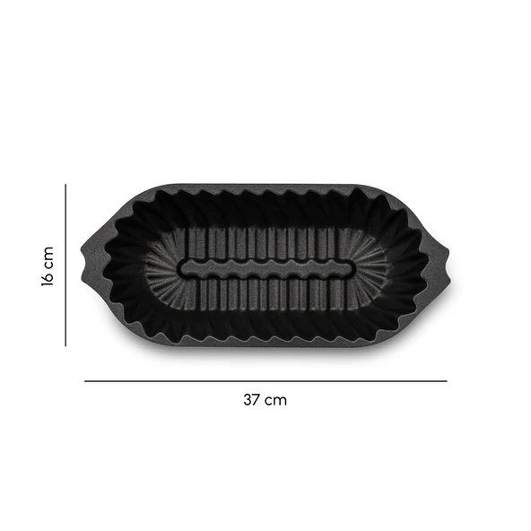 Jumbo Shark Swiss Black Baton Kek Kalıbı - Resim 8