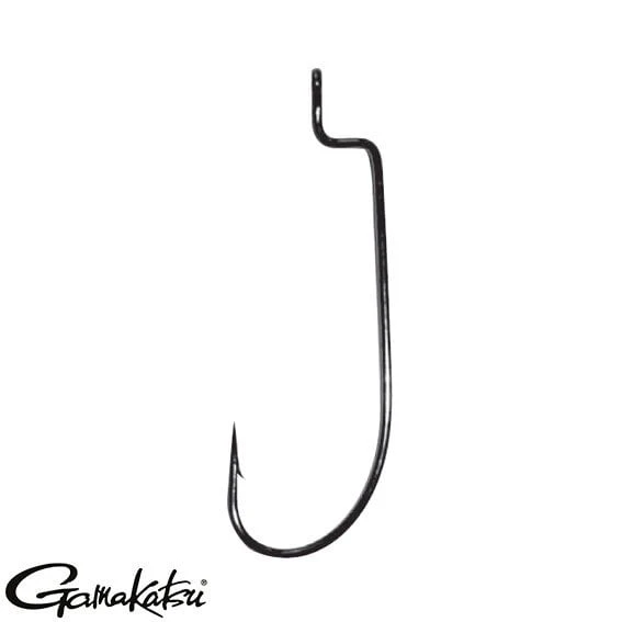 GAMAKATSU Worm 34 Siyah No:3/0 Olta İğnesi ürün görseli 1