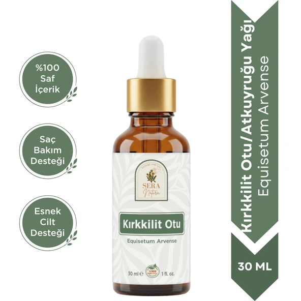 Kırkkilit Otu Atkuyruğu Yağı 30 ml %100 Saf ve Doğal ürün görseli 1