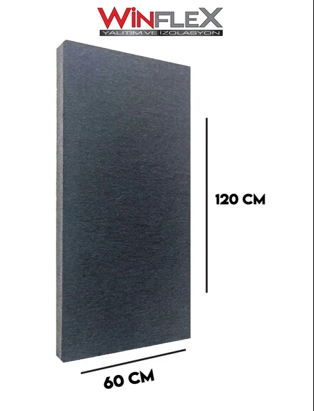 AKUSTİK KUMAŞ KAPLI PANEL  (60x120CM) - Resim 2