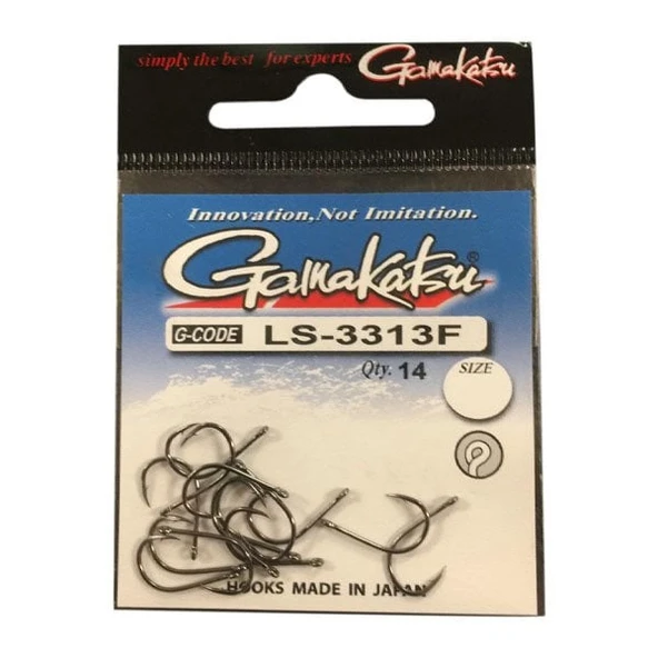 GAMAKATSU LS-3313F Ring Eye #6 Olta İğnesi 1/14 - Resim 3
