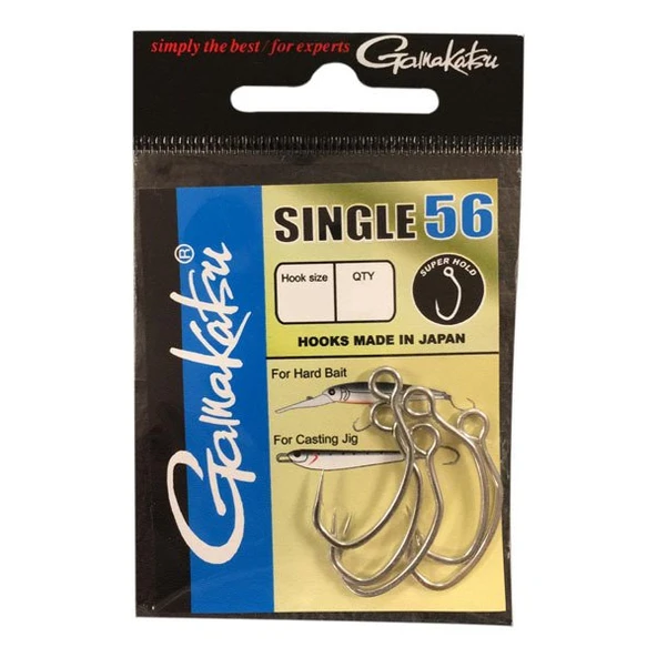 GAMAKATSU Hook Single 56 #1/0 Olta İğnesi - Resim 3