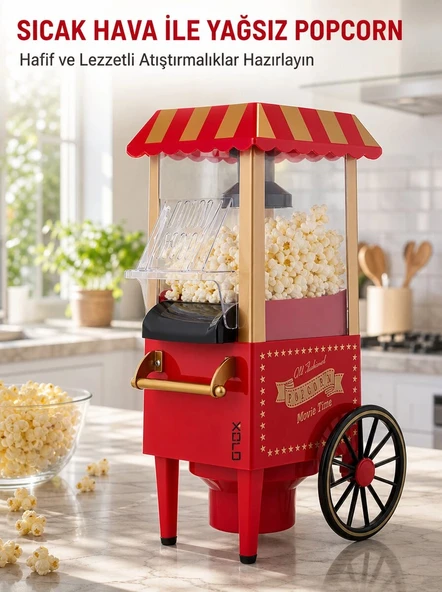 Sağlıklı Atıştırmalıklar İçin Yağsız Popcorn Makinesi ürün görseli 1