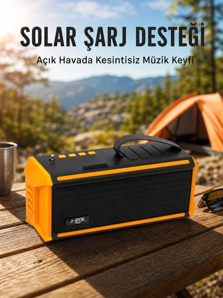 J-IPOX P520 Taşınabilir Bluetooth Hoparlör Güçlü Ses + Radyo Yeni Nesil ürün görseli 1
