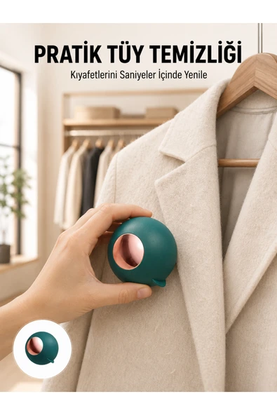 Elbise Tiftik Çıkarıcı Top  Yeniden Kullanılabilir ve Yıkanabilir ürün görseli 1